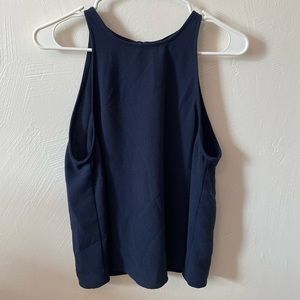 American Apparel, size M, navy blue, open back tank